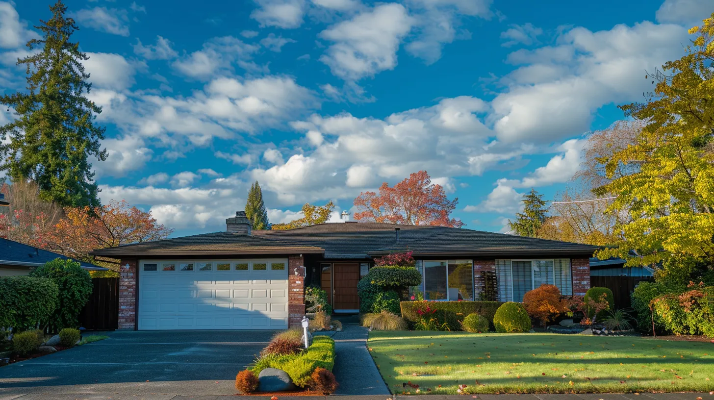 a vibrant image of a home with a well-maintained metal roof under a clear blue sky showcases the importance of regular roof inspections, emphasizing the integrity and value of the property.